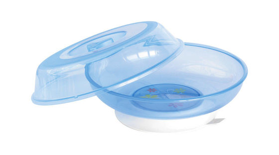 BPA LIBRE avec le plat en plastique de bébé de couverture et de protection d'aspiration