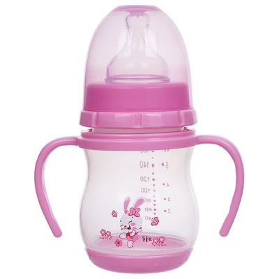 Biberon de cou de BPA de double bébé large LIBRE de la poignée pp 6oz