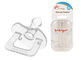 Bébé liquide transparent libre Soother de silicone d'OIN de BPA