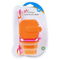 stockage en plastique hermétique libre d'aliment pour bébé de 2pcs BPA avec la cuillère