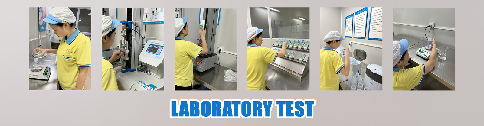 Biberons de polypropylène