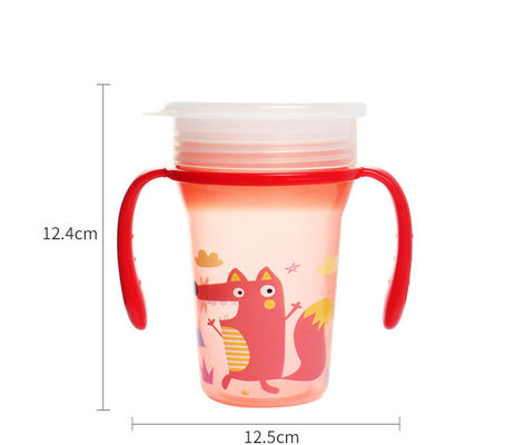 300 ml de PP à 360 degrés en angles de coupe pour bébés certifié ISO9001