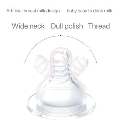 OEM ODM Forme ronde bébé silicone mamelons doux non toxique