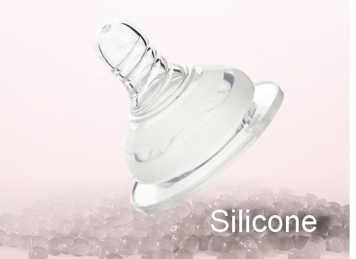 OEM ODM Forme ronde bébé silicone mamelons doux non toxique
