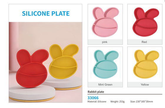 Plaques et bols en silicone pour bébés