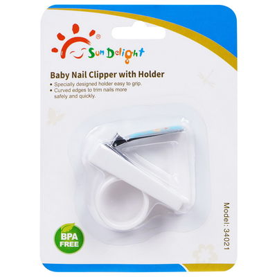 Ensemble de coupe-ongles de bébé de manucure de dossier d'ongle de tondeuse de ciseaux d'OIN