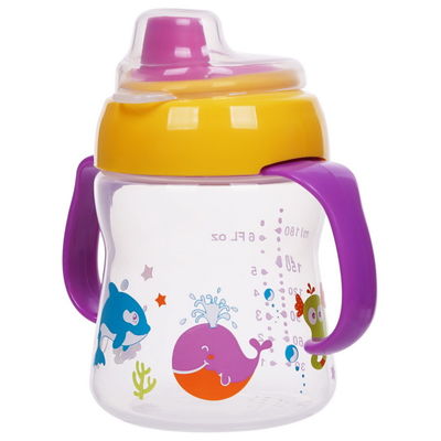 Tasse sûre de Sippy de 6 onces