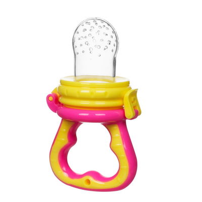 FDA blanc silicone non collant Teether de bébé de 6 mois