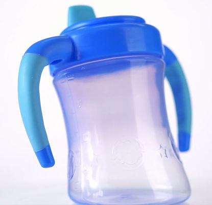 preuve bleue de la baisse 190ml 6 mois tasse de Sippy de 7 enfants d'once