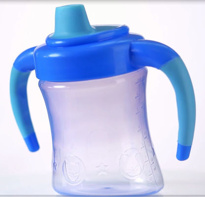 preuve bleue de la baisse 190ml 6 mois tasse de Sippy de 7 enfants d'once