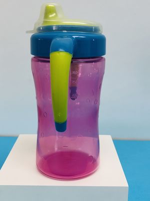 9 mois 7 tasse libre facile de Sippy du bébé de la poignée BPA d'once 260ml
