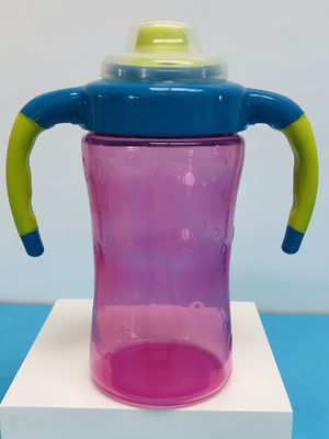 9 mois 7 tasse libre facile de Sippy du bébé de la poignée BPA d'once 260ml