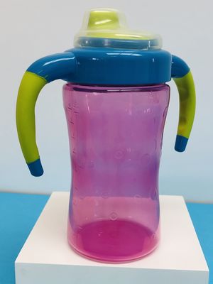 9 mois 7 tasse libre facile de Sippy du bébé de la poignée BPA d'once 260ml