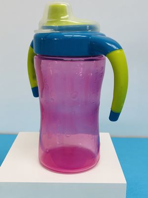 9 mois 7 tasse libre facile de Sippy du bébé de la poignée BPA d'once 260ml