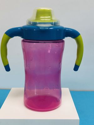 9 mois 7 tasse libre facile de Sippy du bébé de la poignée BPA d'once 260ml