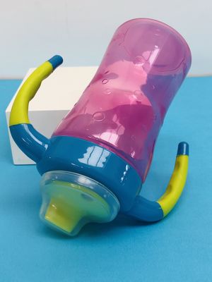 9 mois 7 tasse libre facile de Sippy du bébé de la poignée BPA d'once 260ml