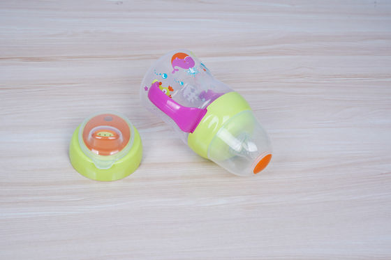 Renversez non 2 dans 1 mois libre de BPA 6 tasse de Sippy de bébé de 6 onces