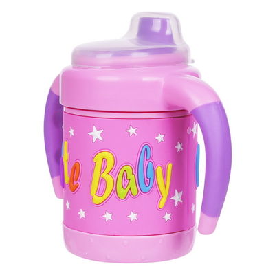 6 mois renversent non la tasse libre de boissons de bébé de BPA 6oz 160ml