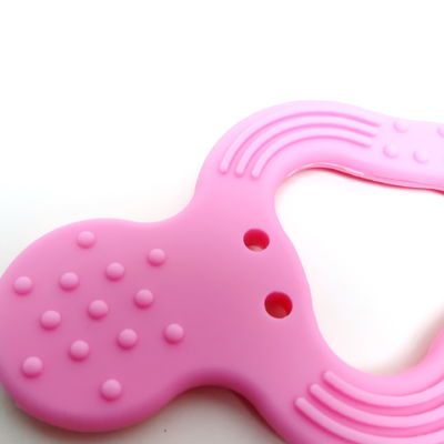 Force de larme silicone Teether de bébé de 3 mois