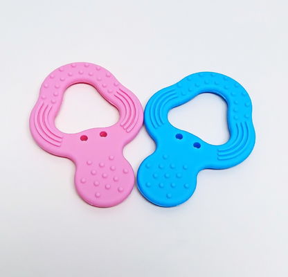 Force de larme silicone Teether de bébé de 3 mois