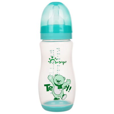 Bouteille large de mamelon de bébé du cou 12oz pp de catégorie comestible
