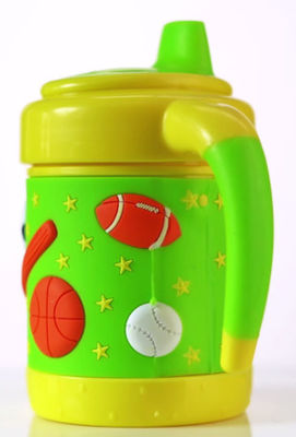 Bec de bande pesé par bébé d'OEM 6oz 160ml Straw Cup Soft