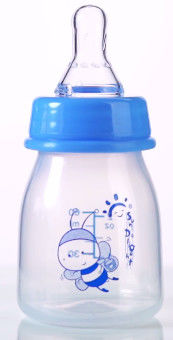 Biberon de bébé nouveau-né de Mini Standard Neck 2oz 60ml pp avec la boîte de fenêtre