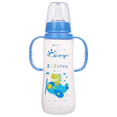 biberon de bébé nouveau-né de 8oz 240ml pp avec la double poignée