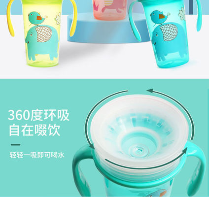 (NOUVEAU) bébé de 300ml pp tasse d'angle de 360 degrés