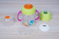 Renversez non 2 dans 1 mois libre de BPA 6 tasse de Sippy de bébé de 6 onces