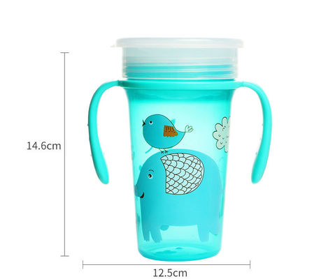 (NOUVEAU) bébé de 300ml pp tasse d'angle de 360 degrés