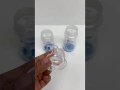 Anti trayon colique de silicone large clair lavable de cou