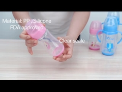 biberon de cou de 9oz 260ml pp de bébé large d'arc